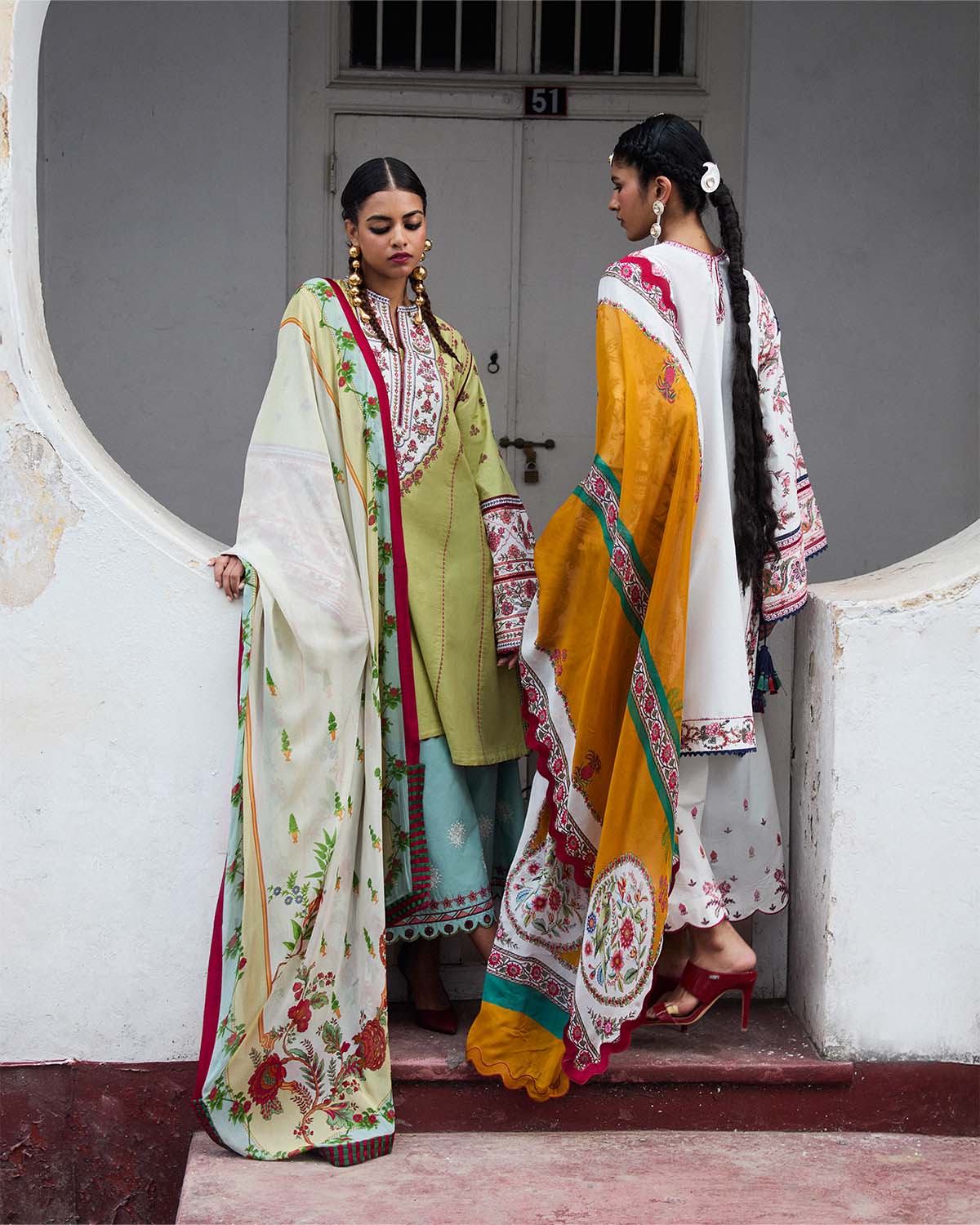 Jugnu | SS 25 | Siran - Aqsa Fabrics