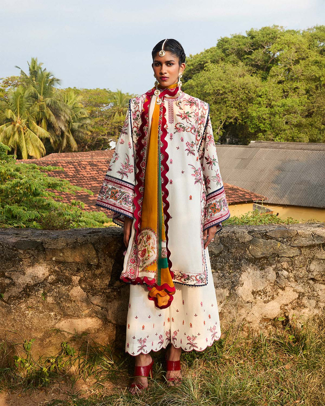 Jugnu | SS 25 | Tibet - Aqsa Fabrics
