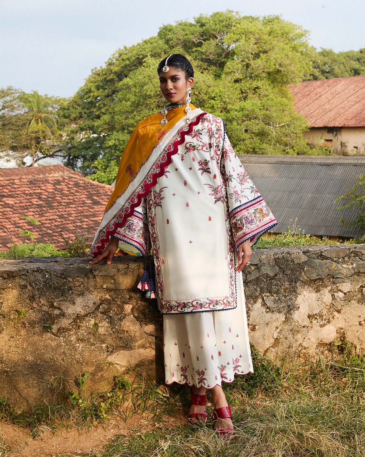 Jugnu | SS 25 | Tibet - Aqsa Fabrics