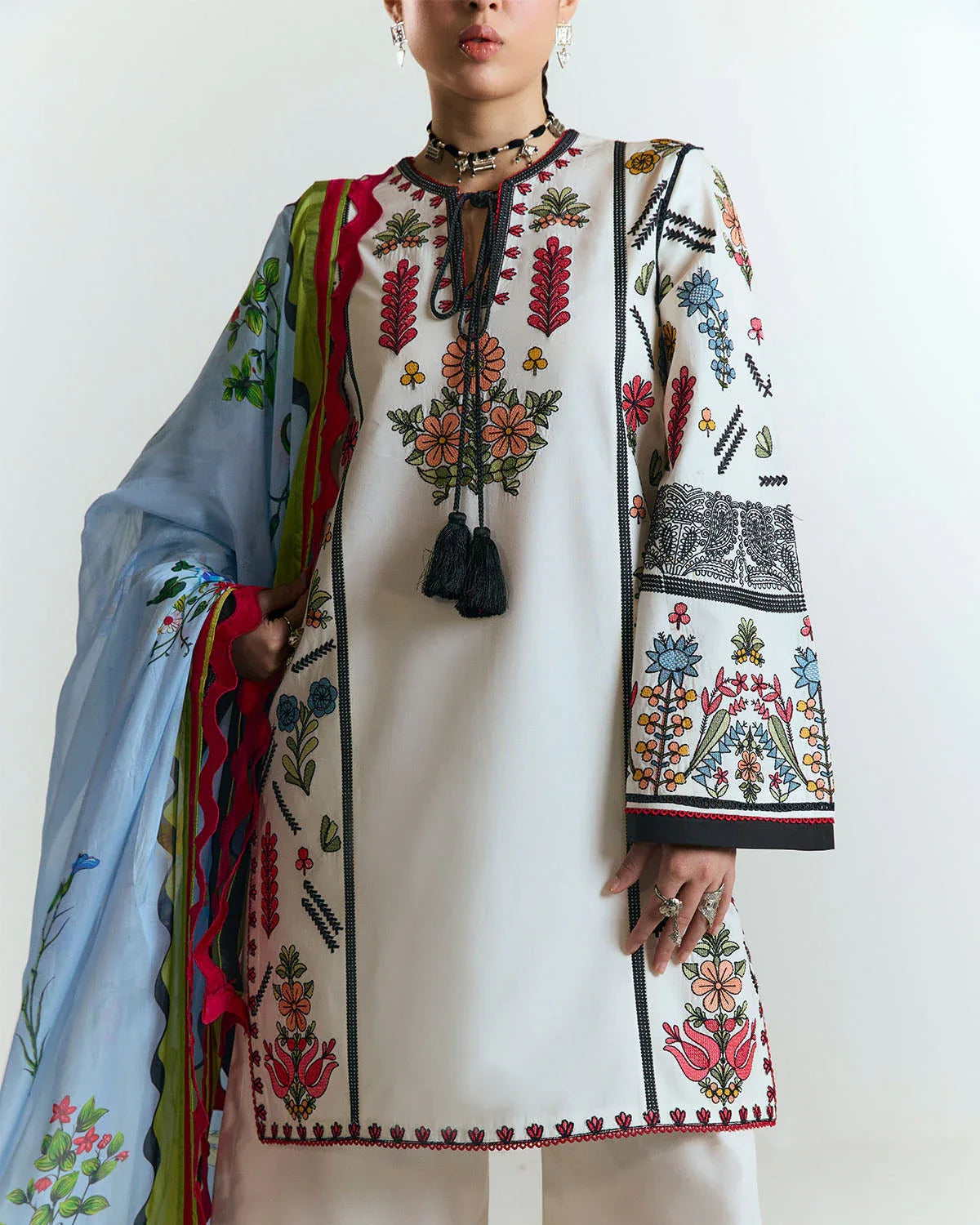 Jugnu | SS 25 |  Tiya - Aqsa Fabrics