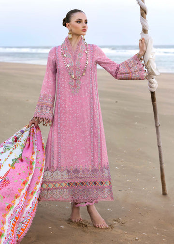 Kanwal Malik | Elysia Luxury Lawn 25 | Ariana - Aqsa Fabrics