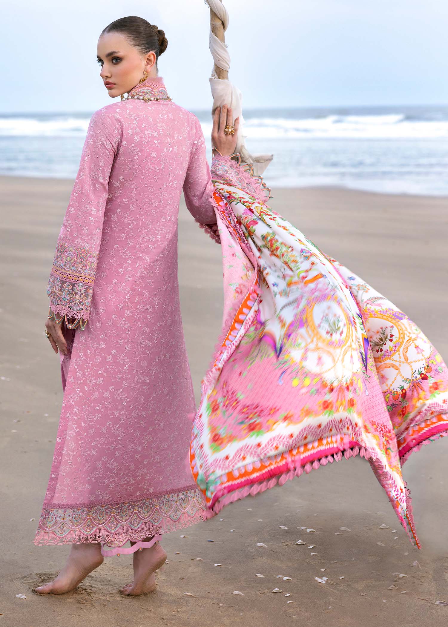 Kanwal Malik | Elysia Luxury Lawn 25 | Ariana - Aqsa Fabrics
