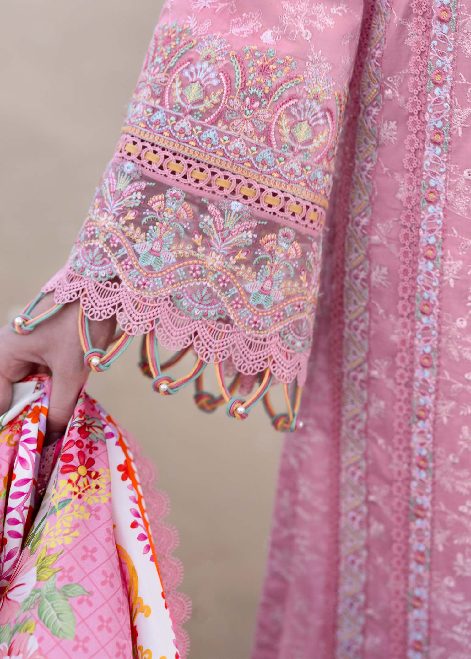 Kanwal Malik | Elysia Luxury Lawn 25 | Ariana - Aqsa Fabrics