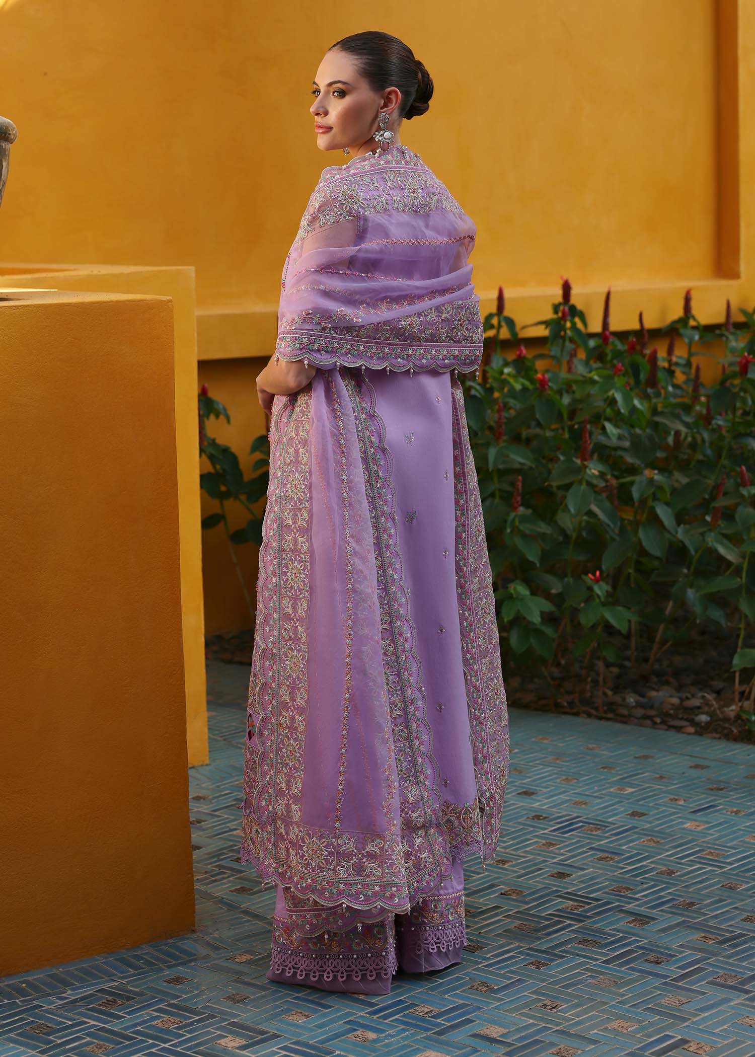 Kanwal Malik | Elysia Luxury Lawn 25 | Celia - Aqsa Fabrics