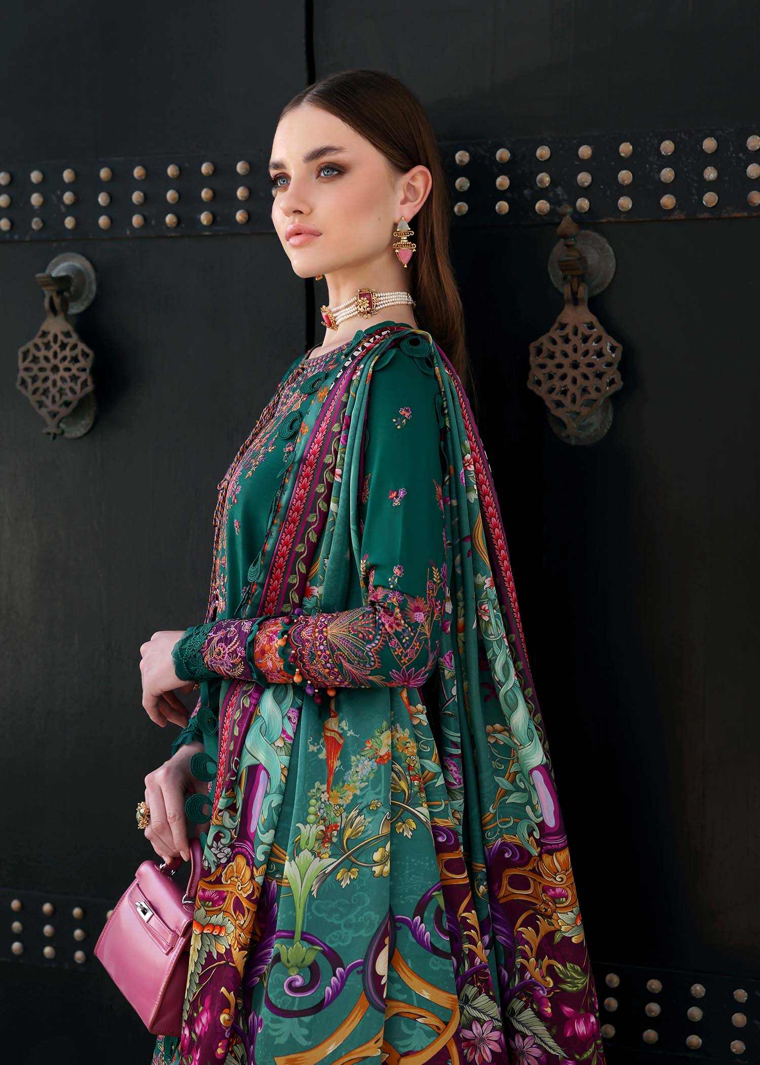 Kanwal Malik | Elysia Luxury Lawn 25 | Sierra - Aqsa Fabrics