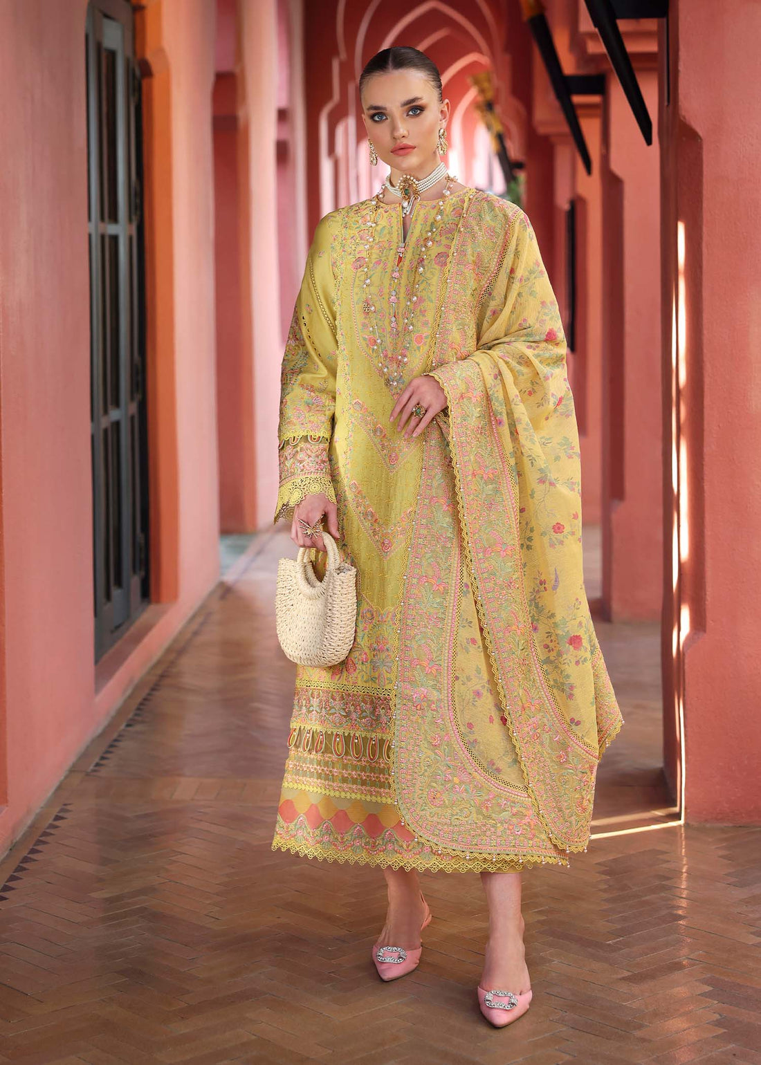 Kanwal Malik | Elysia Luxury Lawn 25 | Summer - Aqsa Fabrics