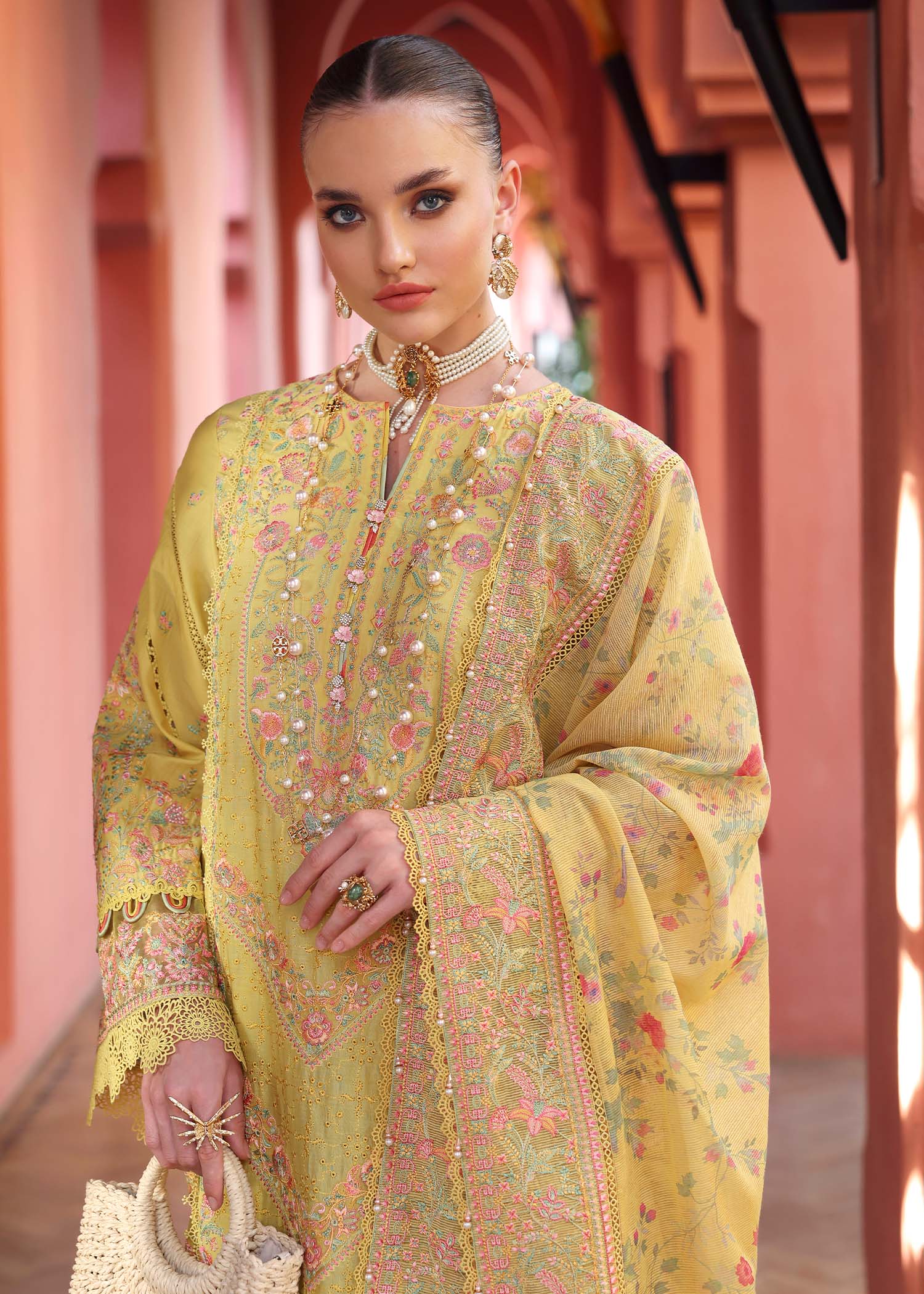 Kanwal Malik | Elysia Luxury Lawn 25 | Summer - Aqsa Fabrics