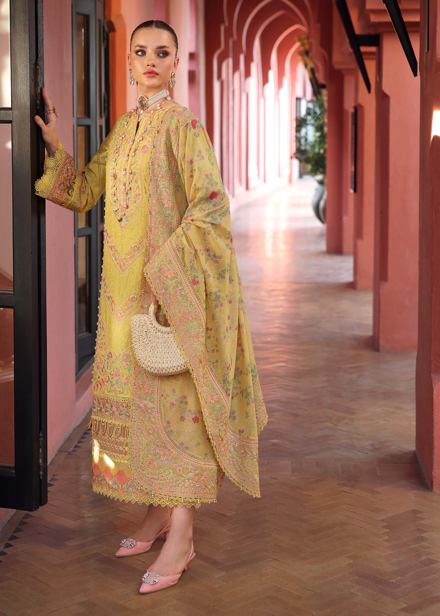 Kanwal Malik | Elysia Luxury Lawn 25 | Summer - Aqsa Fabrics
