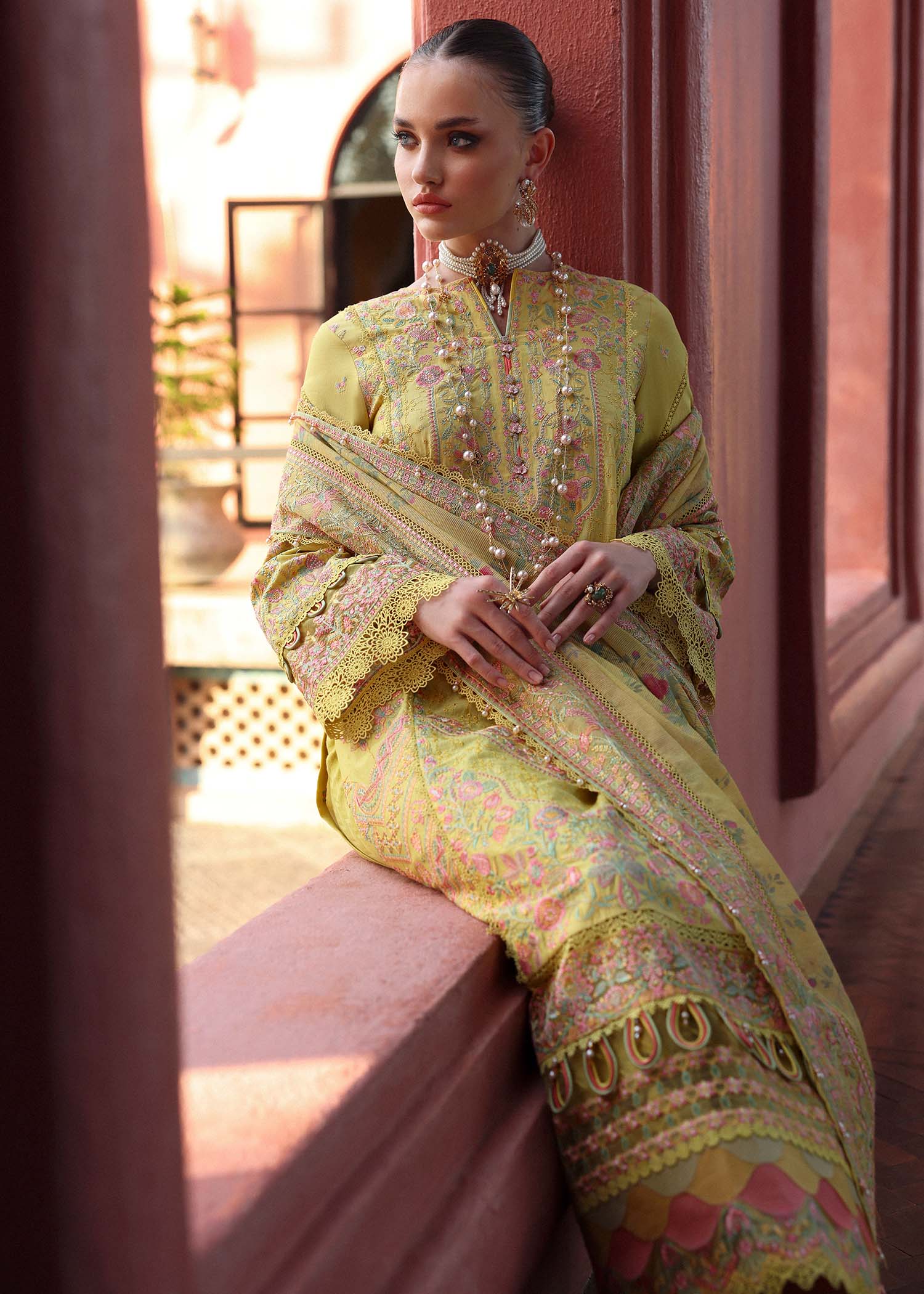 Kanwal Malik | Elysia Luxury Lawn 25 | Summer - Aqsa Fabrics