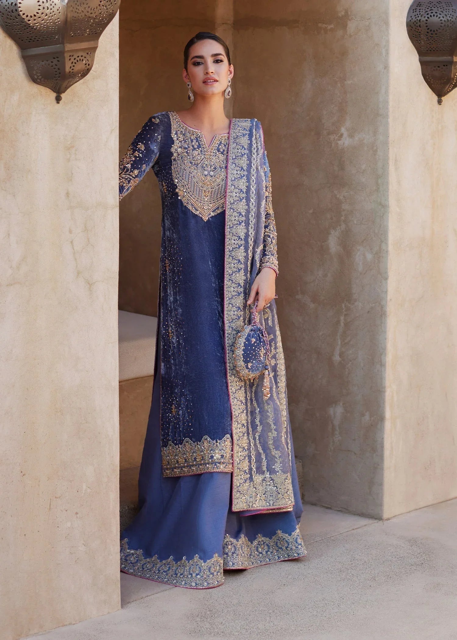 Kanwal Malik | Laira Formals | Aleha - Aqsa Fabrics