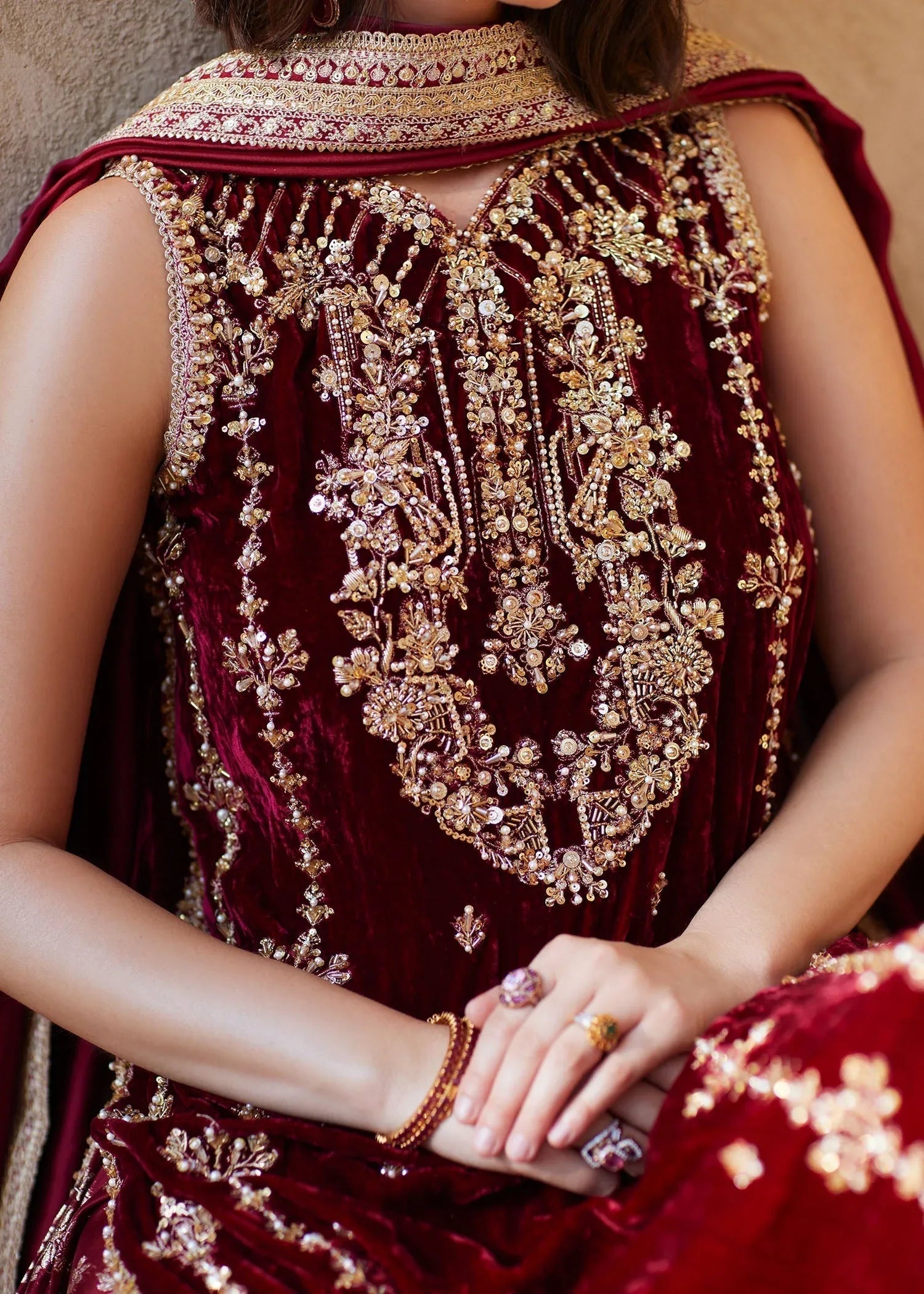 Kanwal Malik | Laira Formals | Aline - Aqsa Fabrics