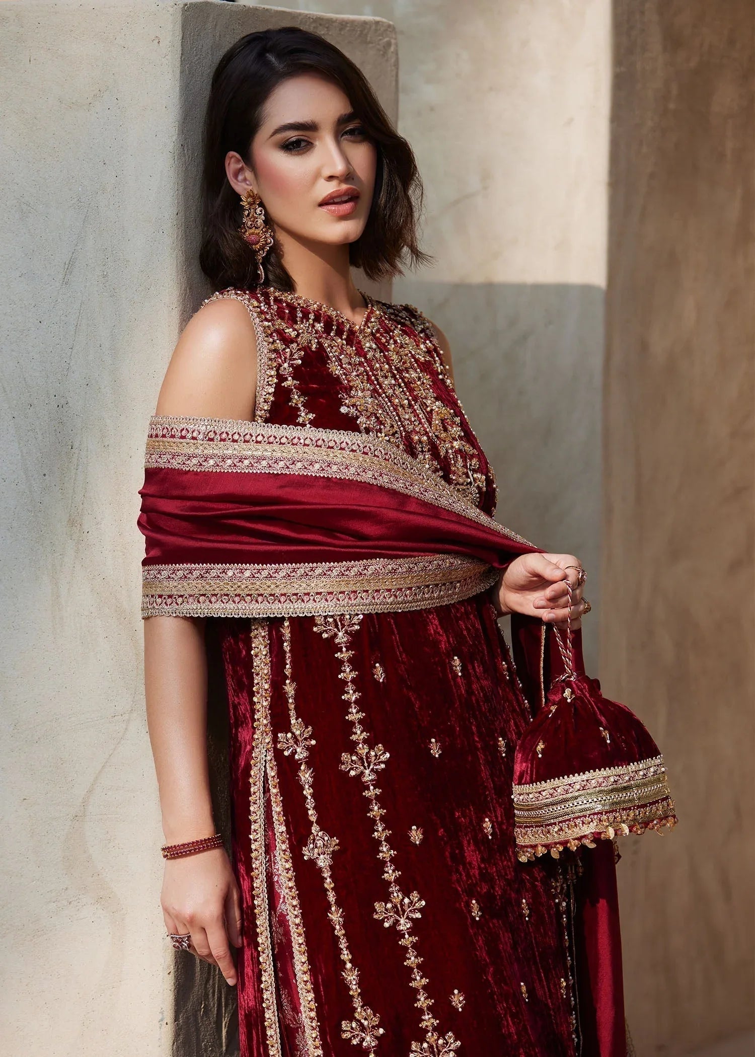 Kanwal Malik | Laira Formals | Aline - Aqsa Fabrics