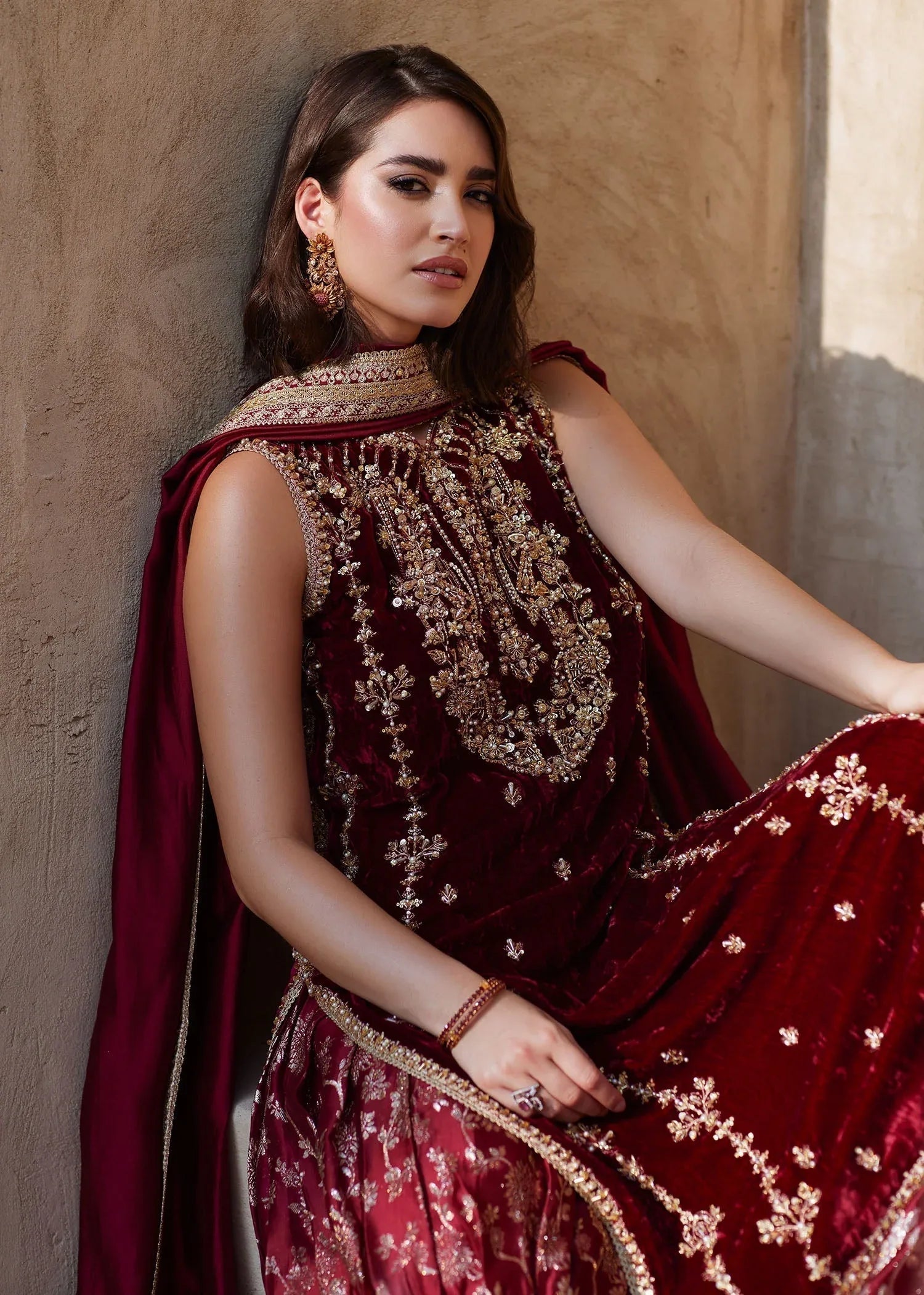Kanwal Malik | Laira Formals | Aline - Aqsa Fabrics