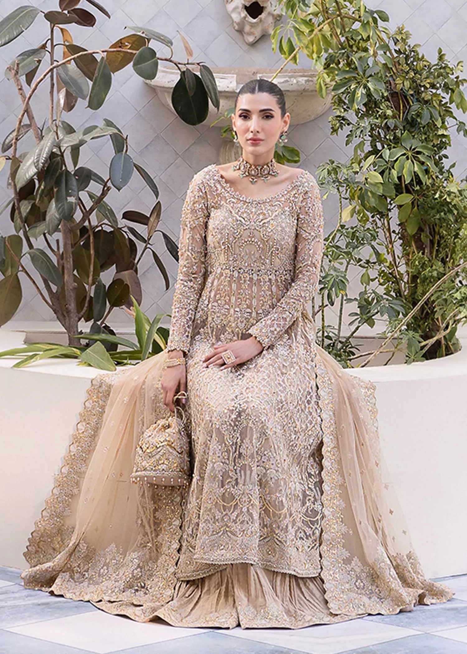 Kanwal Malik | Nia | New Arrivals - Aqsa Fabrics