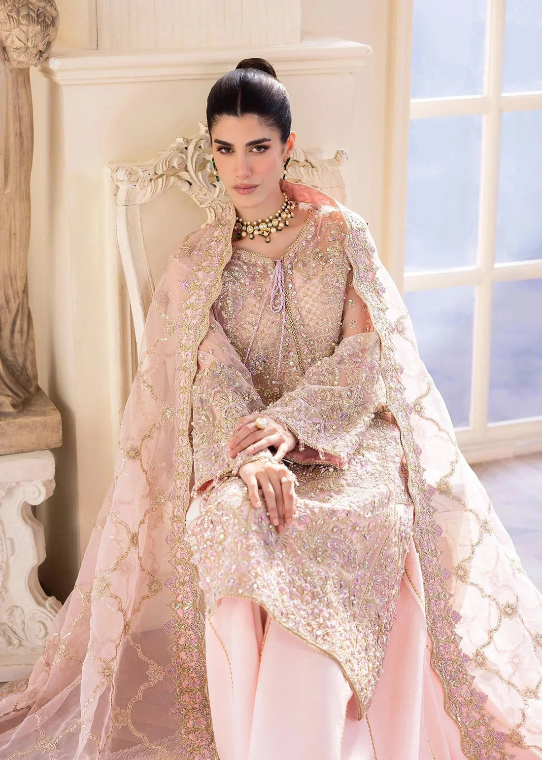 Kanwal Malik | Orchid - Aqsa Fabrics