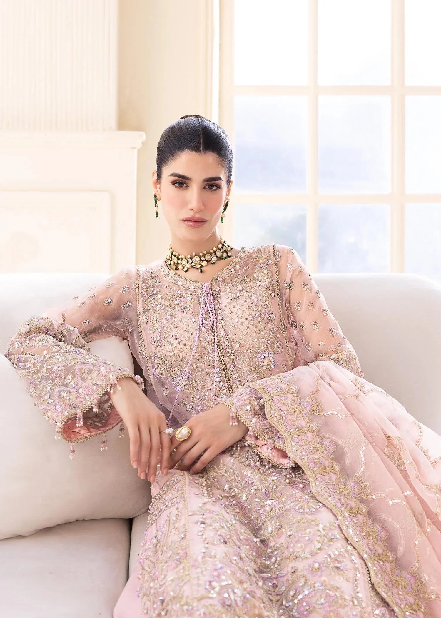 Kanwal Malik | Orchid - Aqsa Fabrics