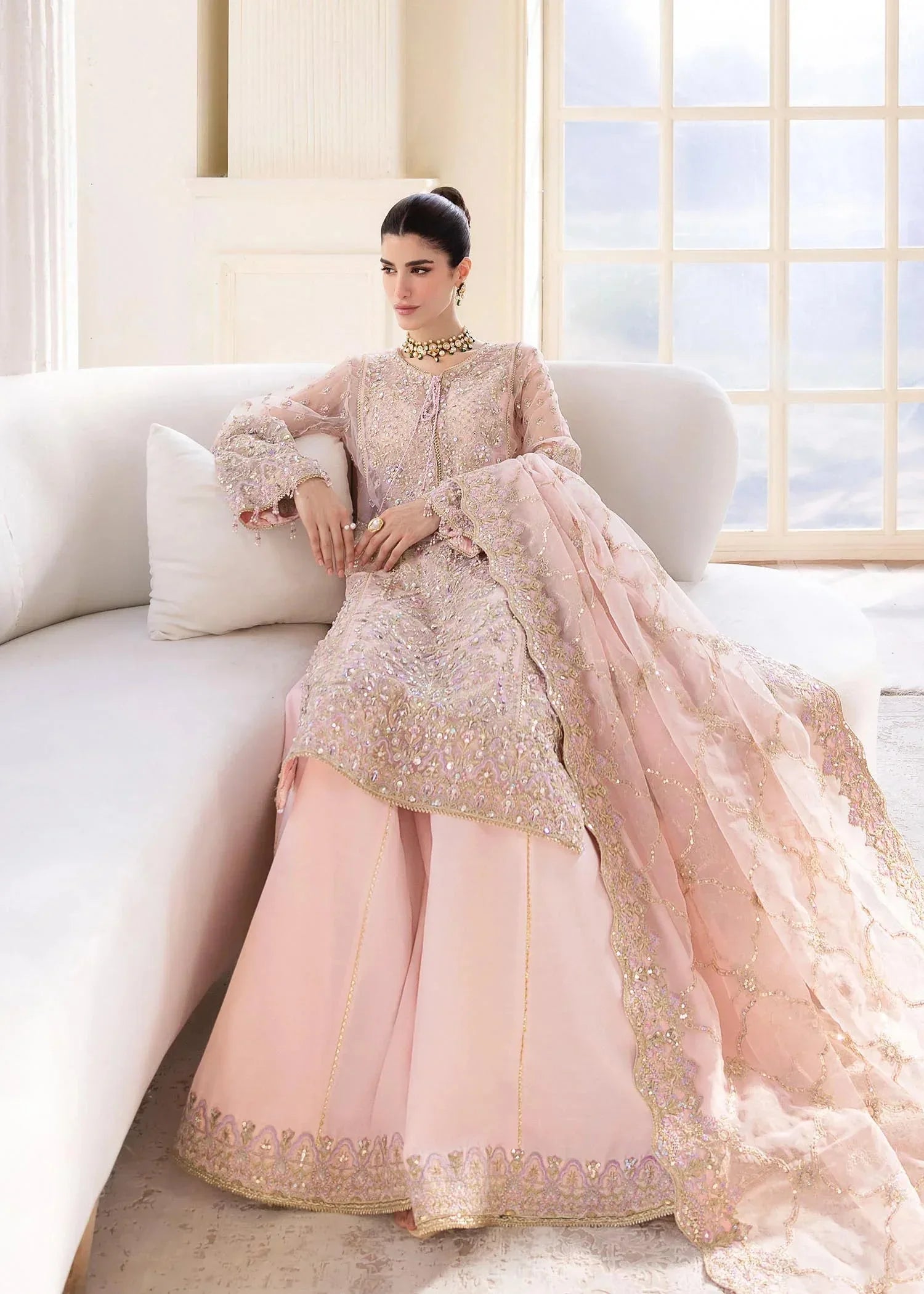 Kanwal Malik | Orchid - Aqsa Fabrics