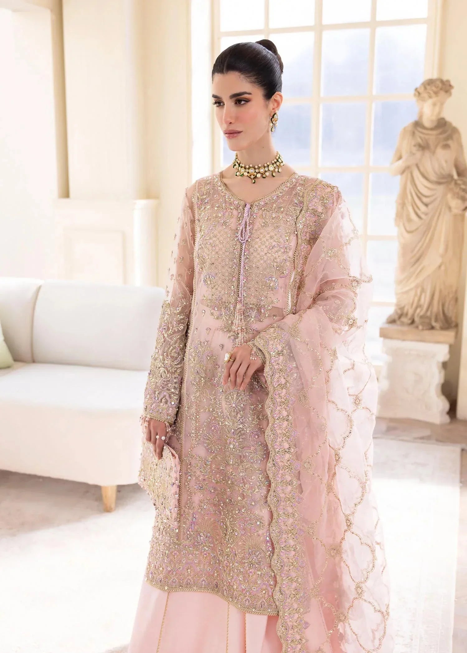 Kanwal Malik | Orchid - Aqsa Fabrics