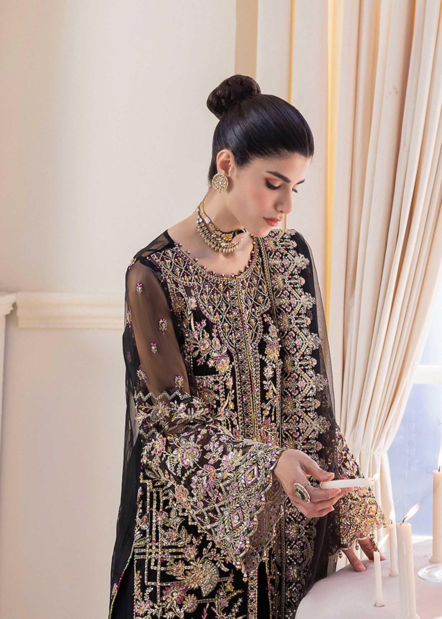 Kanwal Malik | Sable - Aqsa Fabrics