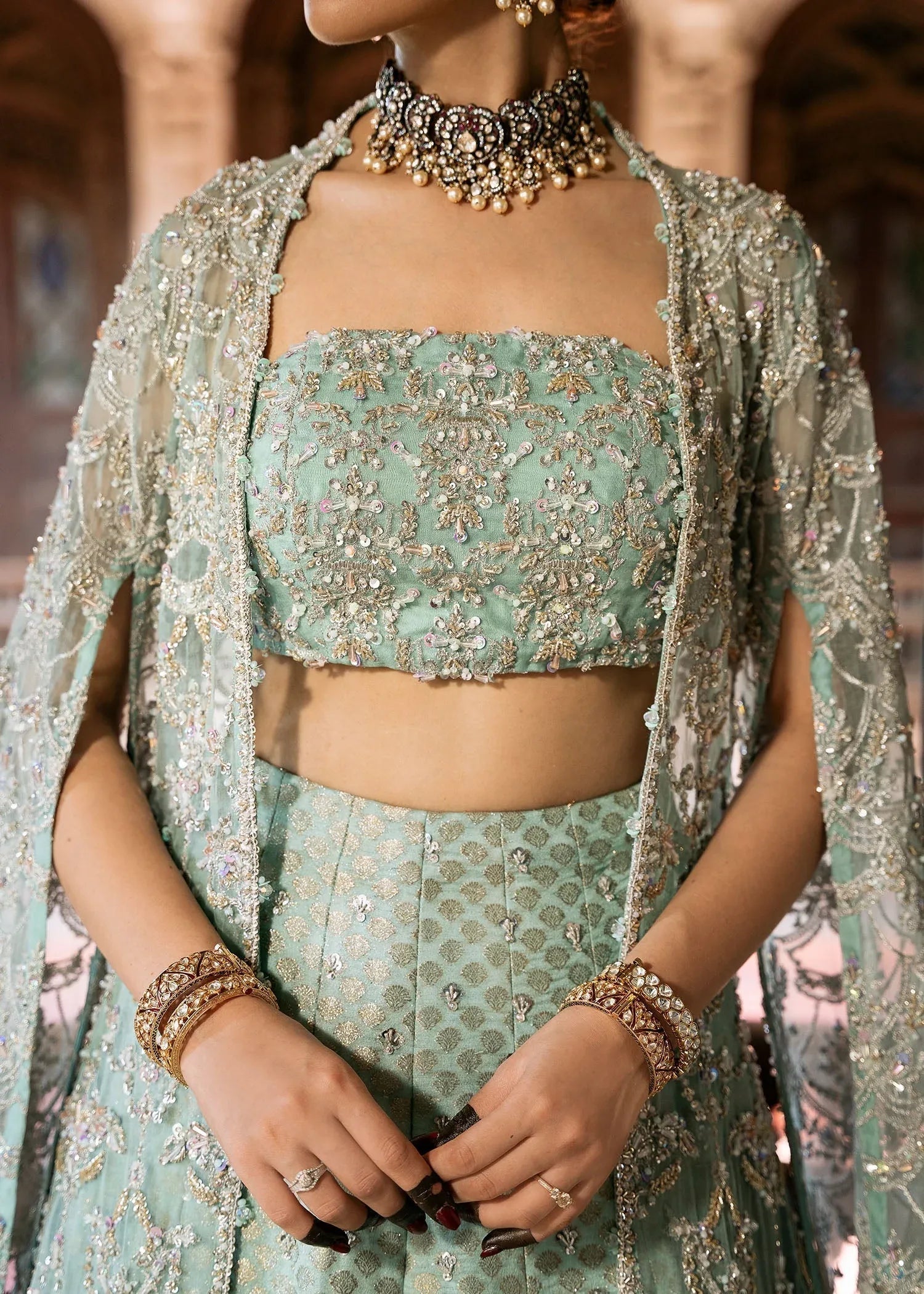 Kanwal Malik Sajni Wedding 2024 | Shafaq - Aqsa Fabrics