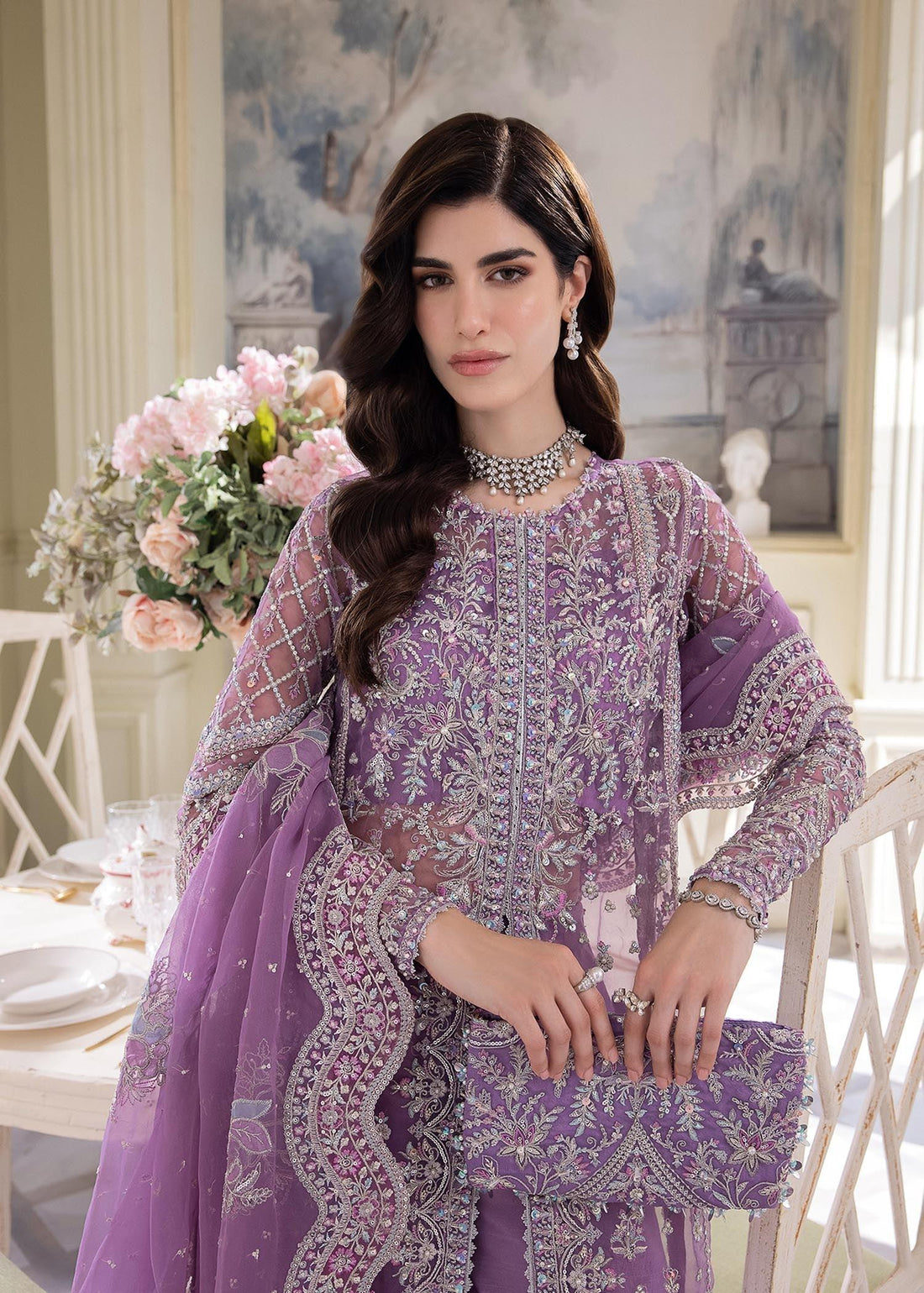 Kanwal Malik | Talia - Aqsa Fabrics