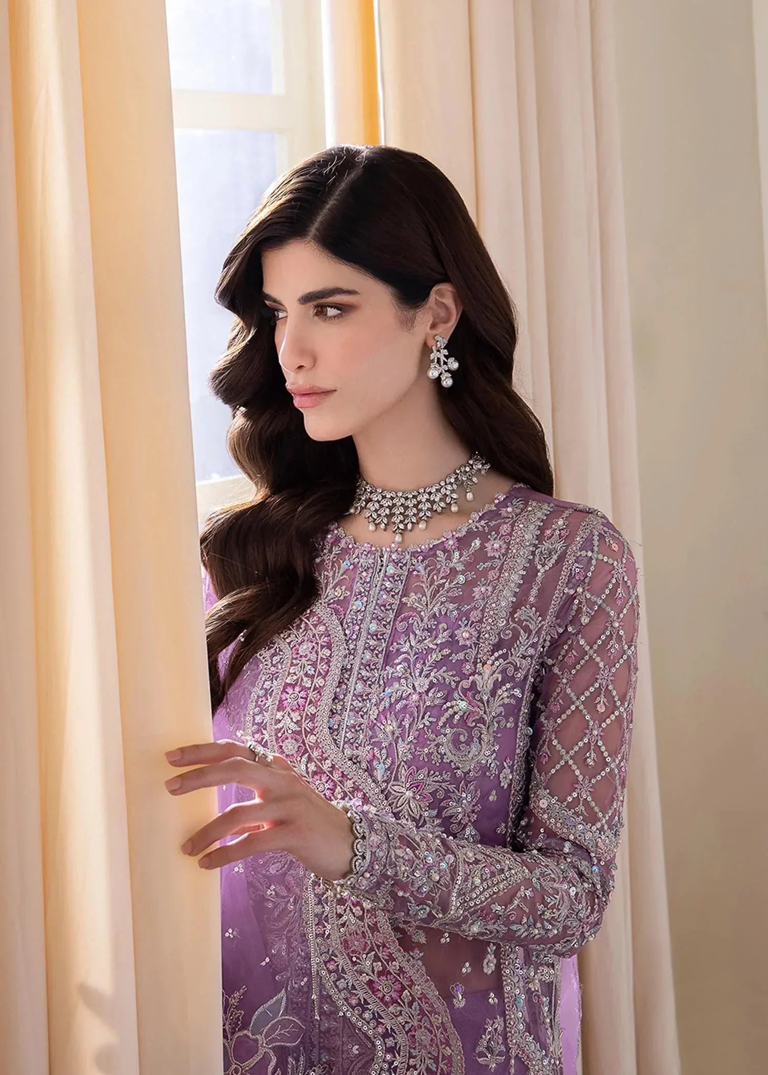 Kanwal Malik | Talia - Aqsa Fabrics