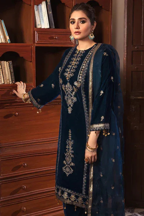 Declare | Velvet Collection 24 |   L0299 - Aqsa Fabrics