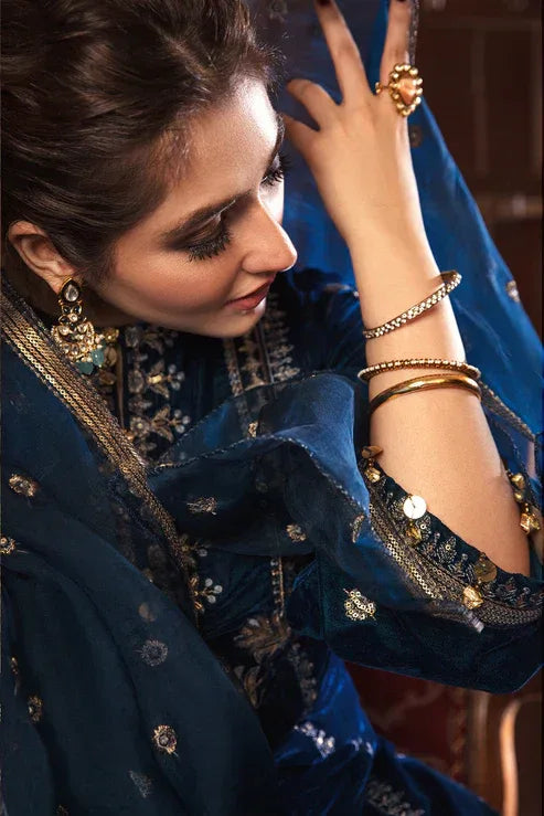 Declare | Velvet Collection 24 |   L0299 - Aqsa Fabrics
