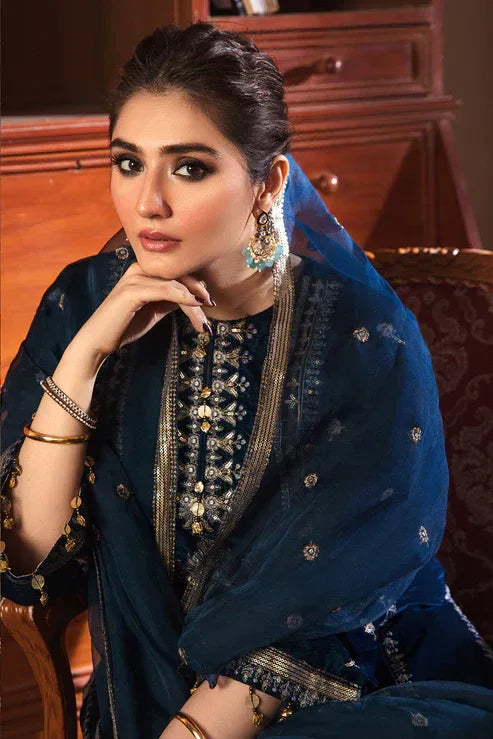 Declare | Velvet Collection 24 |   L0299 - Aqsa Fabrics