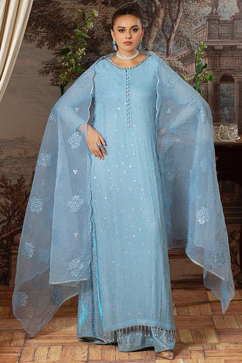 Declare | Le Fleur Luxury Pret | Stretchy Woven Shimmer Shimmer Suit L0946 - Aqsa Fabrics