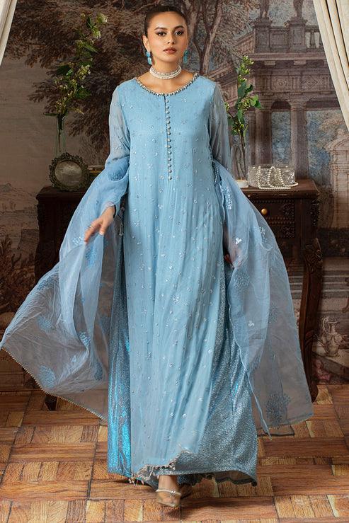 Declare | Le Fleur Luxury Pret | Stretchy Woven Shimmer Shimmer Suit L0946 - Aqsa Fabrics
