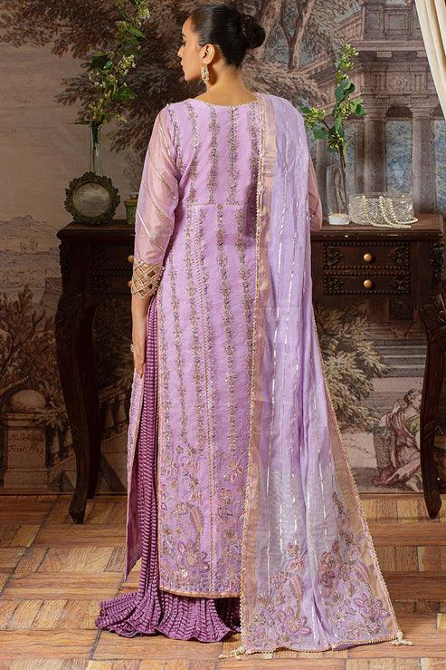 Declare | Le Fleur Luxury Pret | Organza Suit L0956 - Aqsa Fabrics