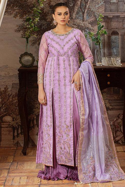 Declare | Le Fleur Luxury Pret | Organza Suit L0956 - Aqsa Fabrics