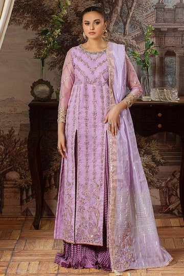 Declare | Le Fleur Luxury Pret | Organza Suit L0956 - Aqsa Fabrics
