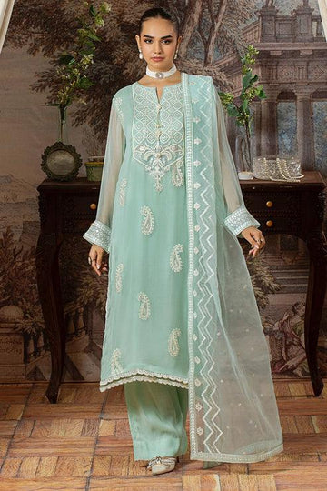 Declare | Le Fleur Luxury Pret | Chiffon Suit L1148 - Aqsa Fabrics