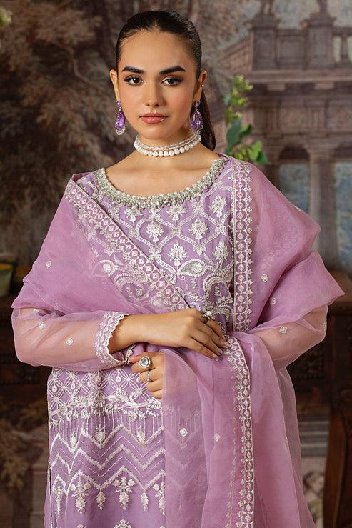 Declare | Le Fleur Luxury Pret | Organza Suit L1150 - Aqsa Fabrics