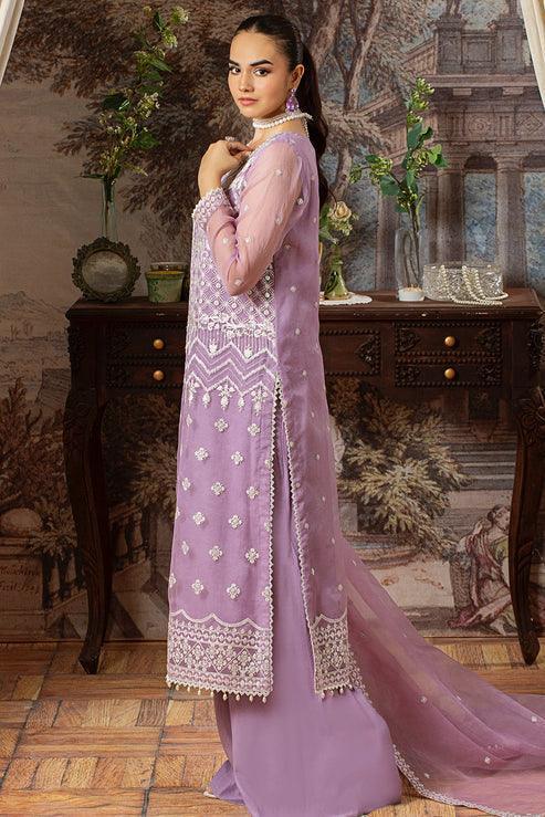 Declare | Le Fleur Luxury Pret | Organza Suit L1150 - Aqsa Fabrics