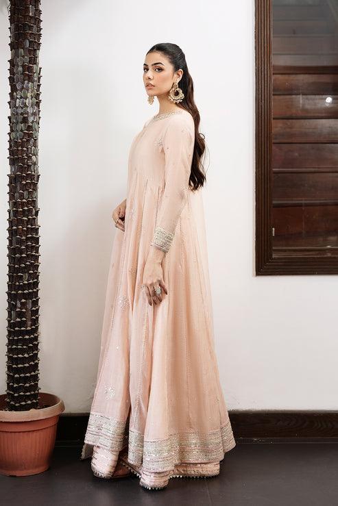 Declare | Le Fleur Luxury Pret | Cotton Net Suit L1151 - Aqsa Fabrics