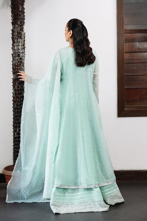 Declare | Le Fleur Luxury Pret | Cotton Net Suit L1152 - Aqsa Fabrics