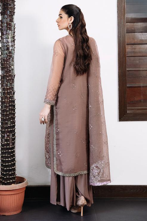 Declare | Le Fleur Luxury Pret | Organza Suit L1153 - Aqsa Fabrics