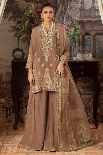 Declare | Le Fleur Luxury Pret | Raw Silk Suit L1156 - Aqsa Fabrics