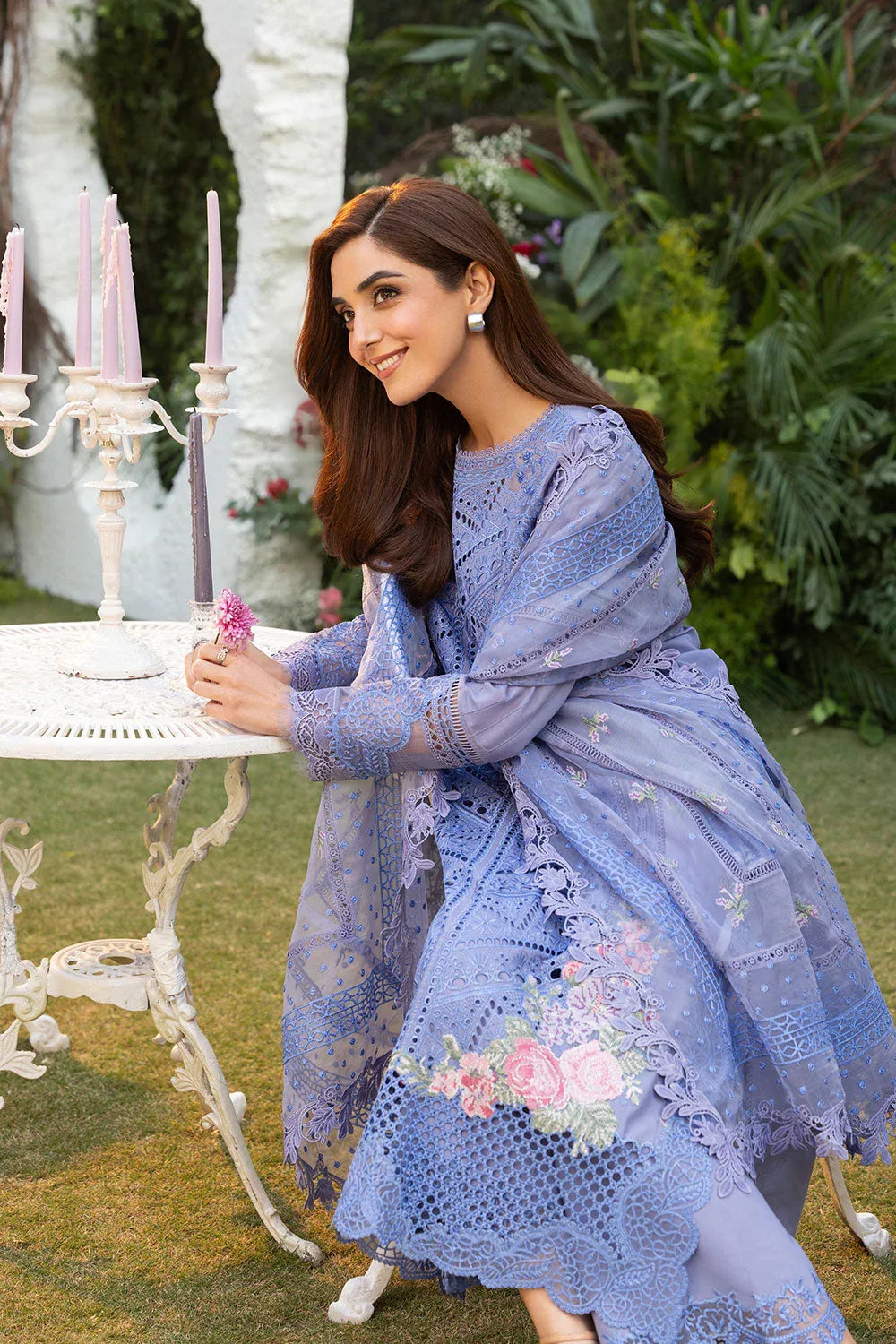 Sobia Nazir | Luxury Lawn 25 | 10B - Aqsa Fabrics