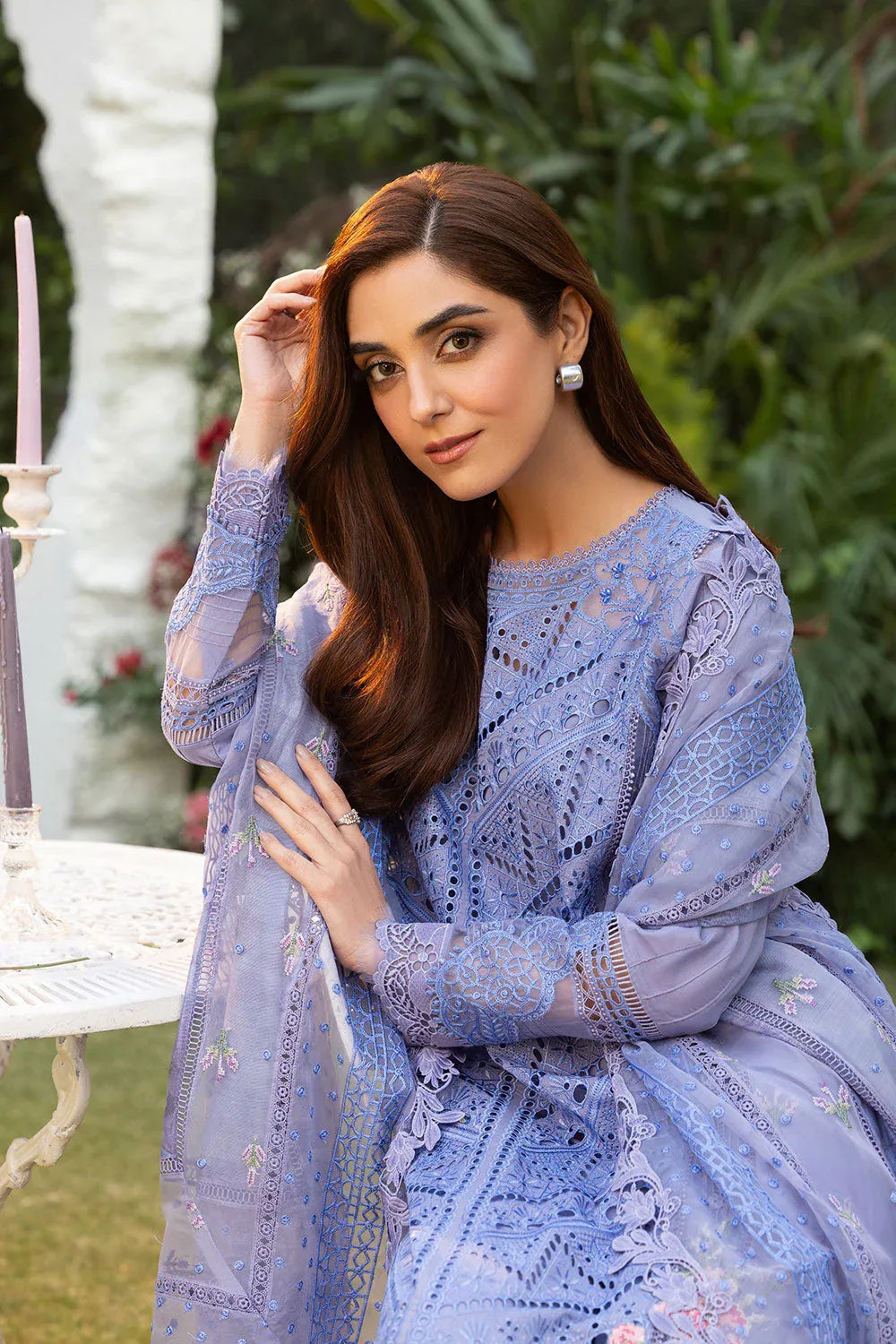 Sobia Nazir | Luxury Lawn 25 | 10B - Aqsa Fabrics