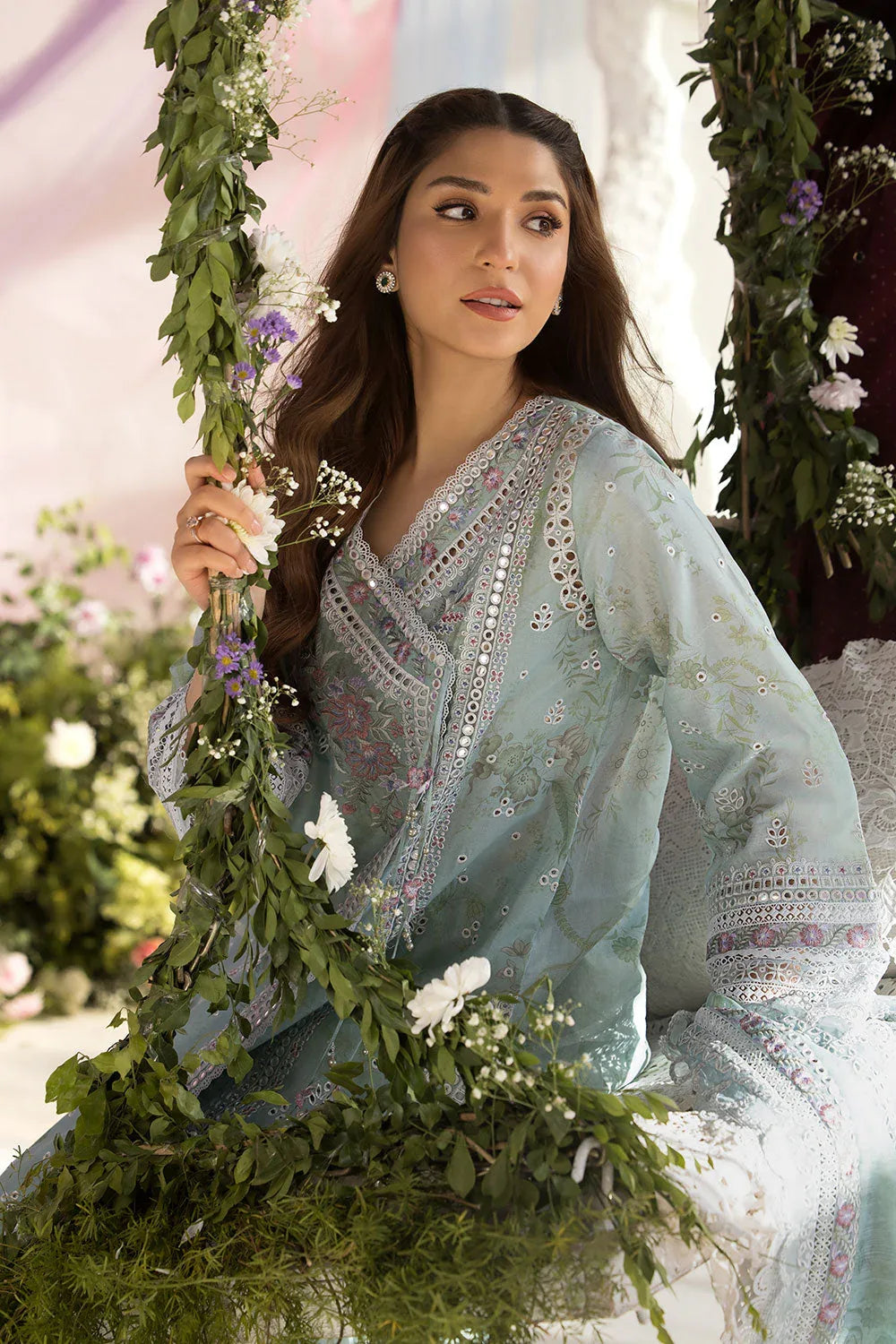 Sobia Nazir | Luxury Lawn 25 | 13A - Aqsa Fabrics