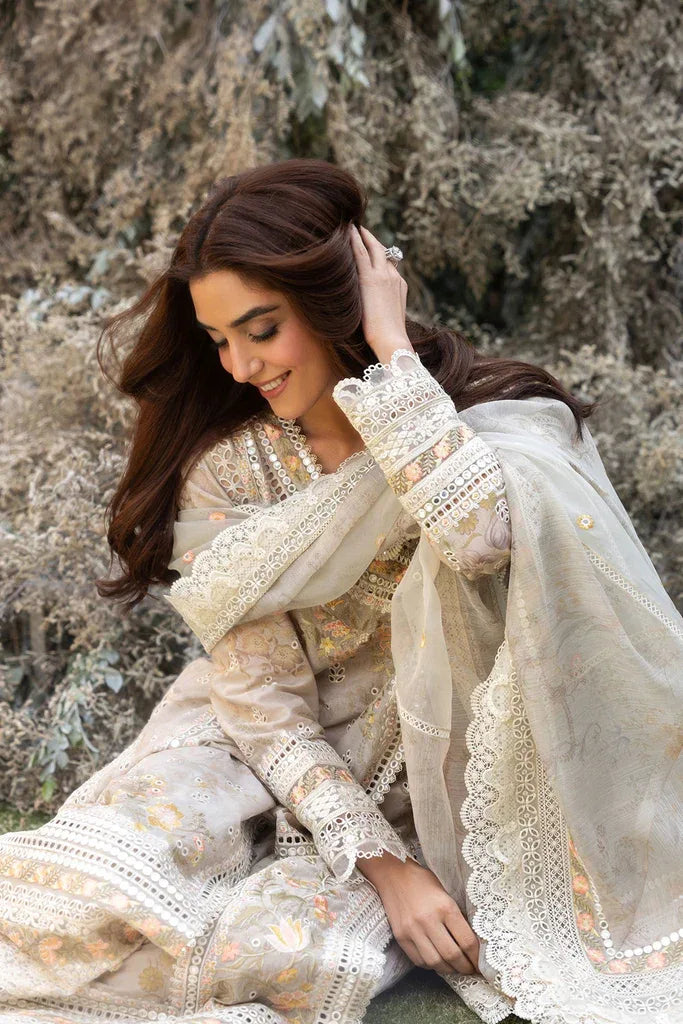 Sobia Nazir | Luxury Lawn 25 | 13b - Aqsa Fabrics