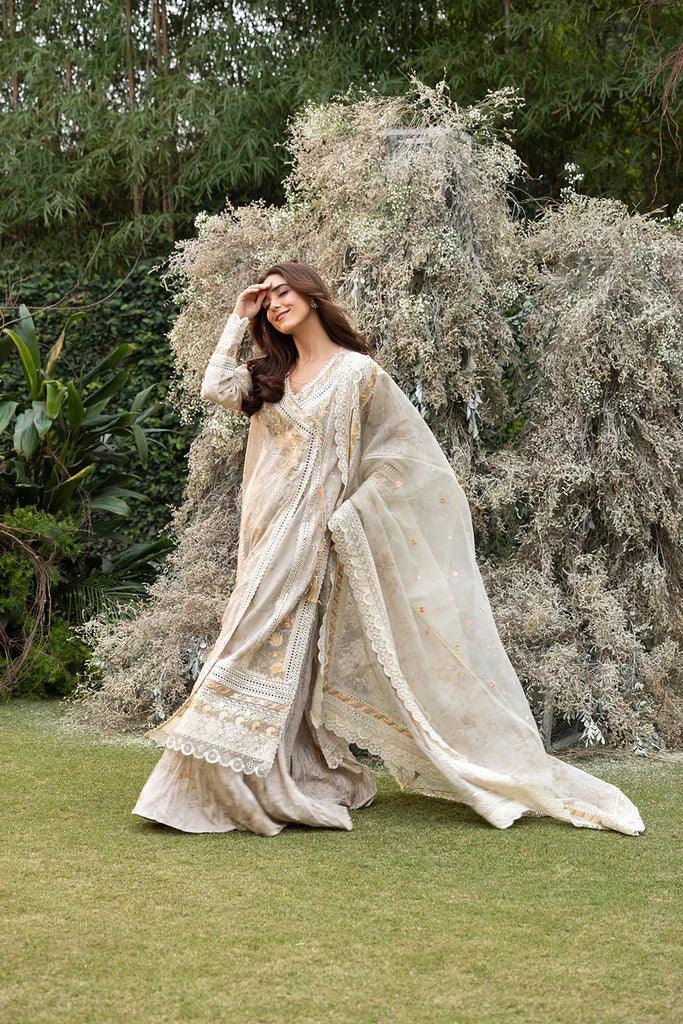 Sobia Nazir | Luxury Lawn 25 | 13b - Aqsa Fabrics