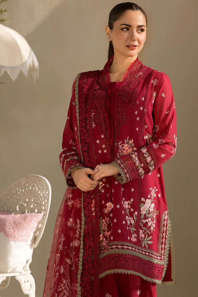 Sobia Nazir | Luxury Lawn 25 | 14A - Aqsa Fabrics