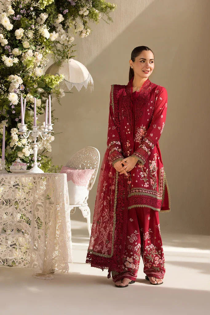 Sobia Nazir | Luxury Lawn 25 | 14A - Aqsa Fabrics
