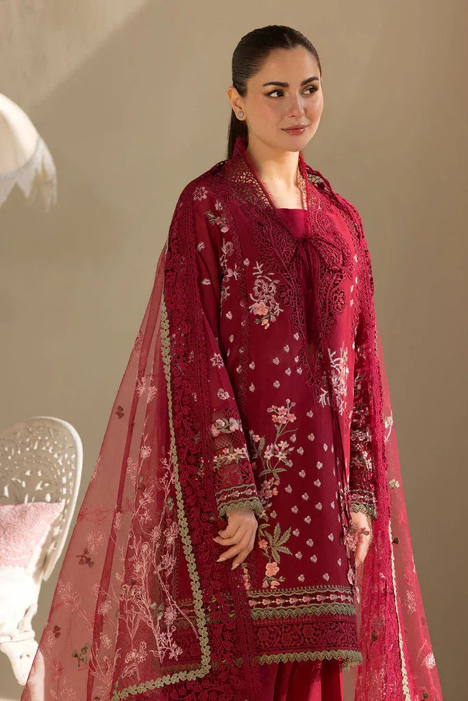 Sobia Nazir | Luxury Lawn 25 | 14A - Aqsa Fabrics