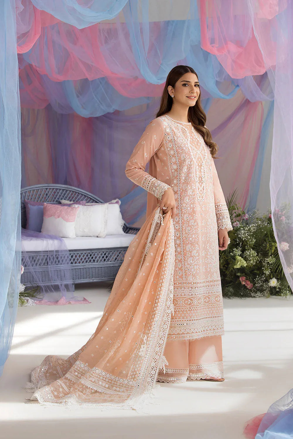 Sobia Nazir | Luxury Lawn 25 | 9B - Aqsa Fabrics